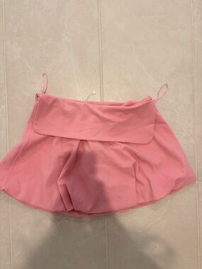 Zara Pink A-Line Mini Skirt